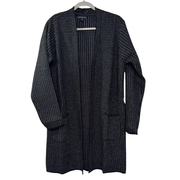 NWT Black and Gray Women's Cardigan Sweater XL Fortune & Ivy Stitch Fix brand - Picture 1 of 7